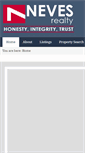 Mobile Screenshot of nevesrealty.com