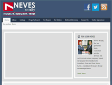 Tablet Screenshot of nevesrealty.com